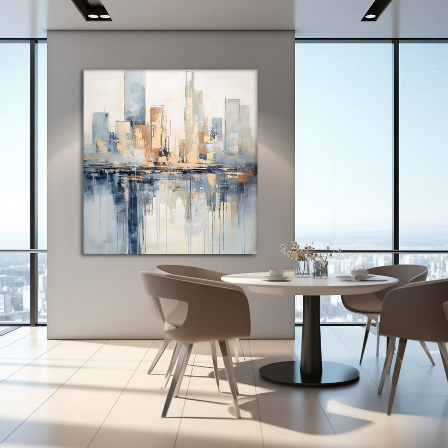 Abstract Painting Canvas #AP196