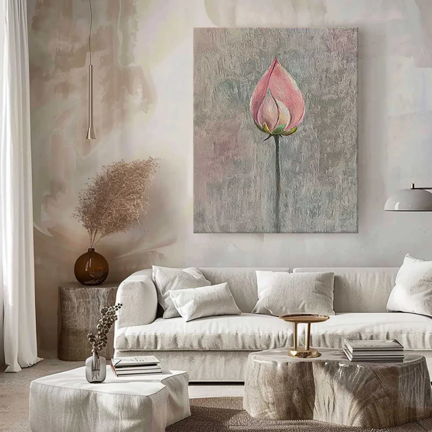 Flower Painting Canvas #FP076