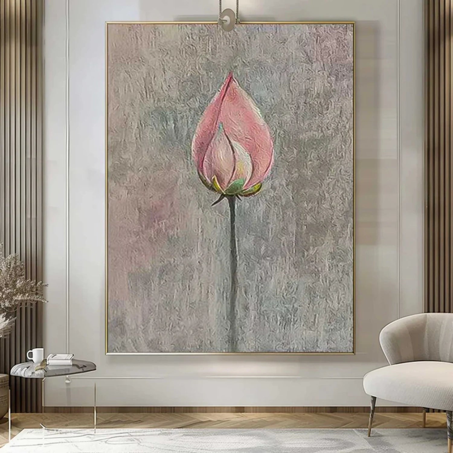 Flower Painting Canvas #FP076