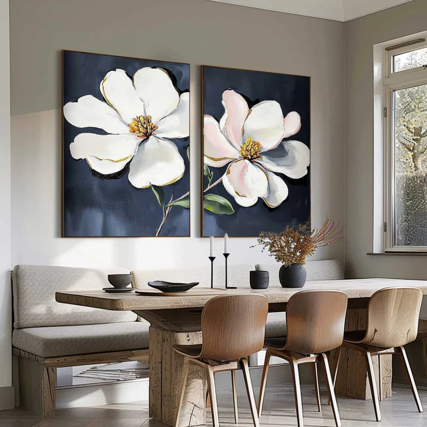 Flower Painting Canvas #FP081