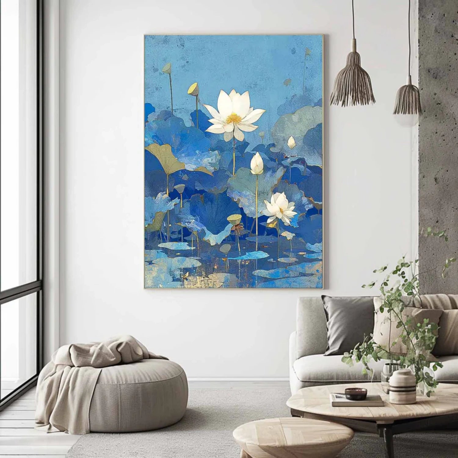 Flower Painting Canvas #FP075