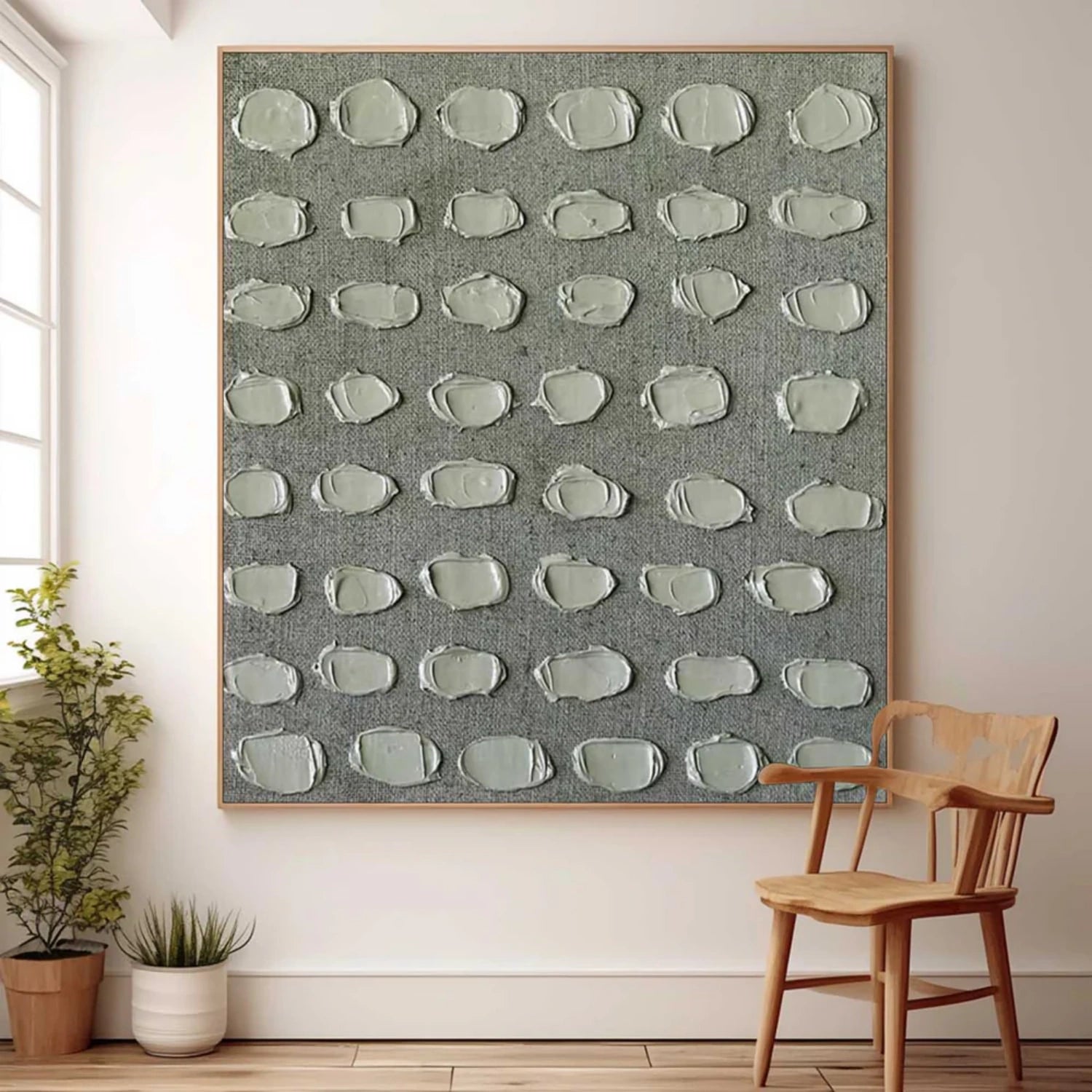 Wabi Sabi Texture Canvas Art #WS040