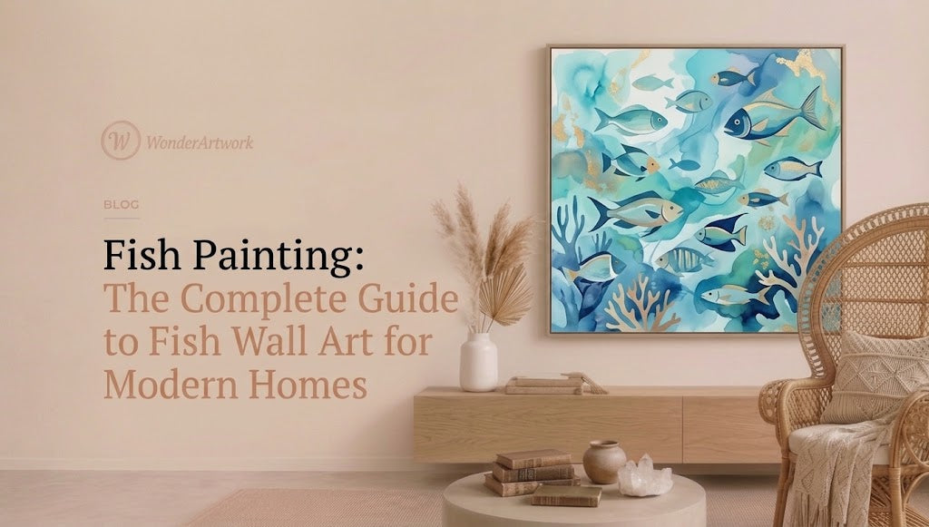 Fish Painting: The Complete Guide to Fish Wall Art for Modern Homes