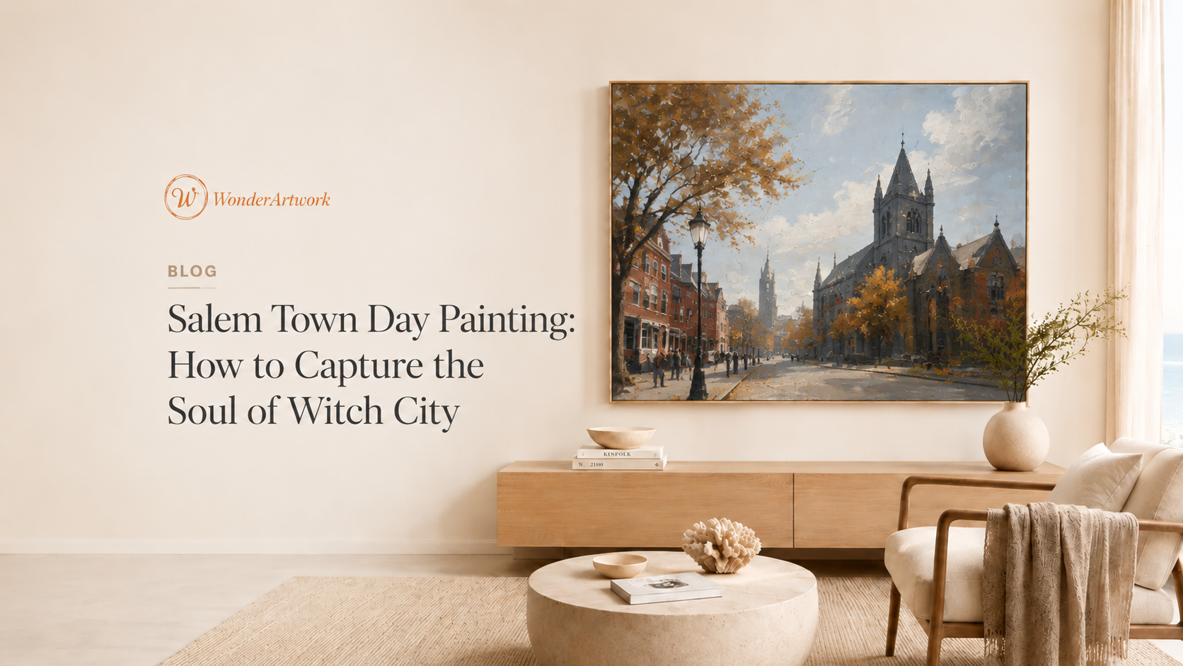 Salem Town Day Painting: How to Capture the Soul of Witch City