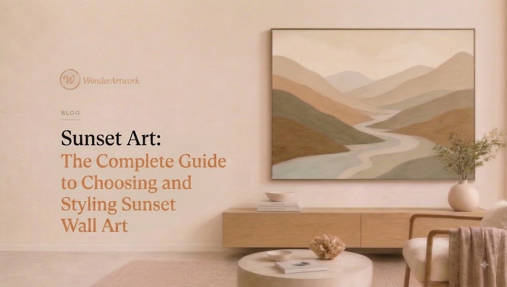 Sunset Art: The Complete Guide to Choosing and Styling Sunset Wall Art