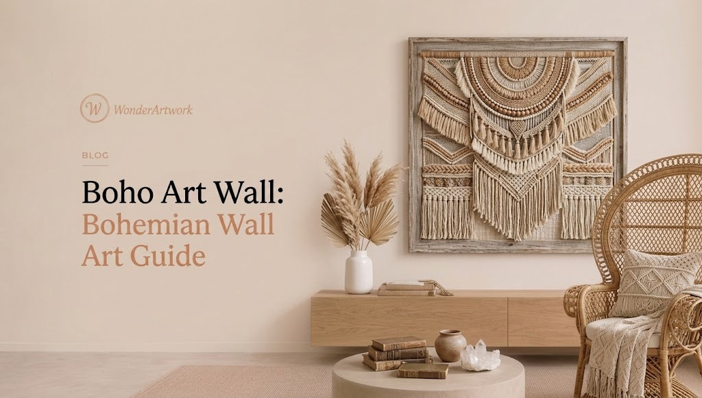 Boho Art Wall: Bohemian Wall Art Guide