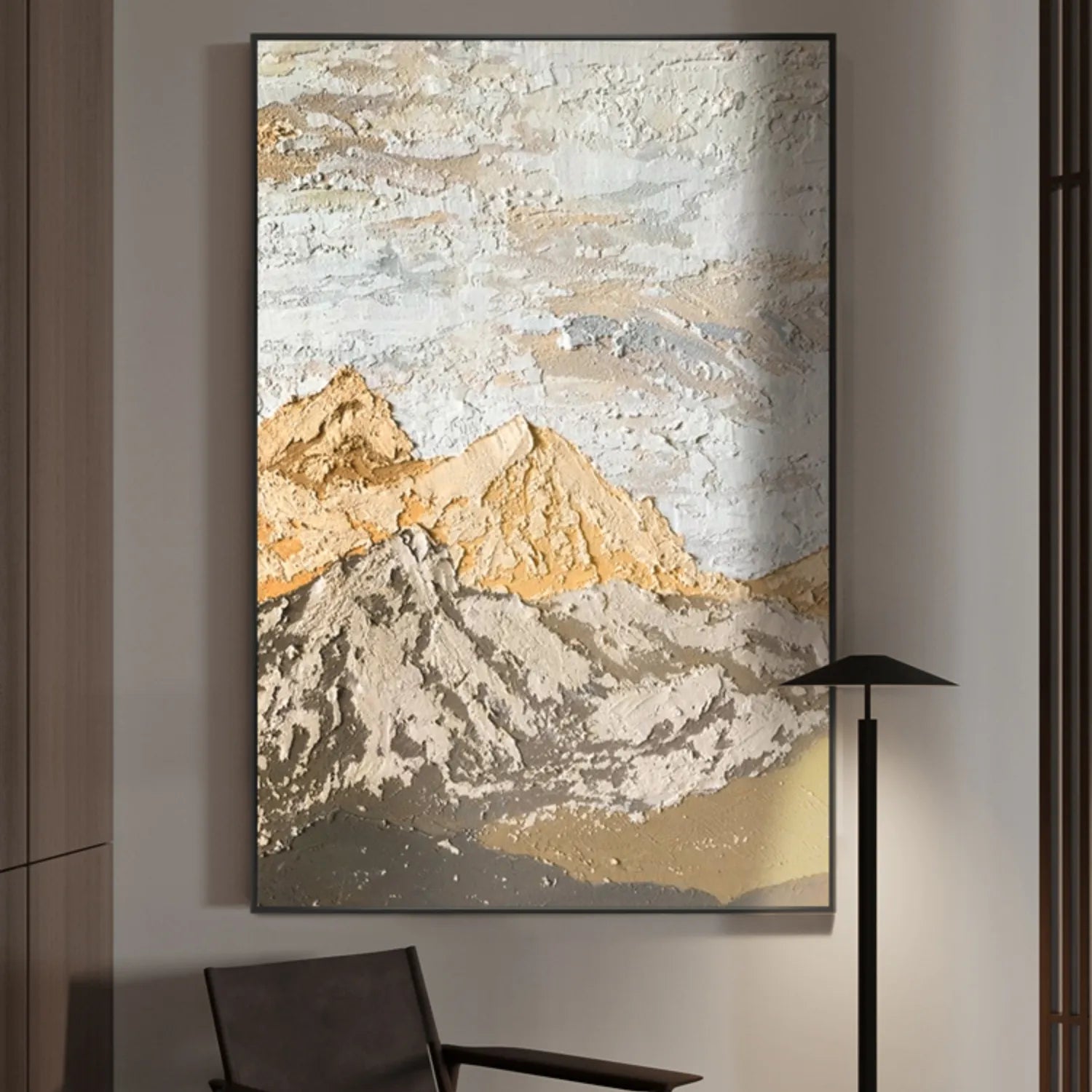 Mountain Textured Abstract Painting #MT005