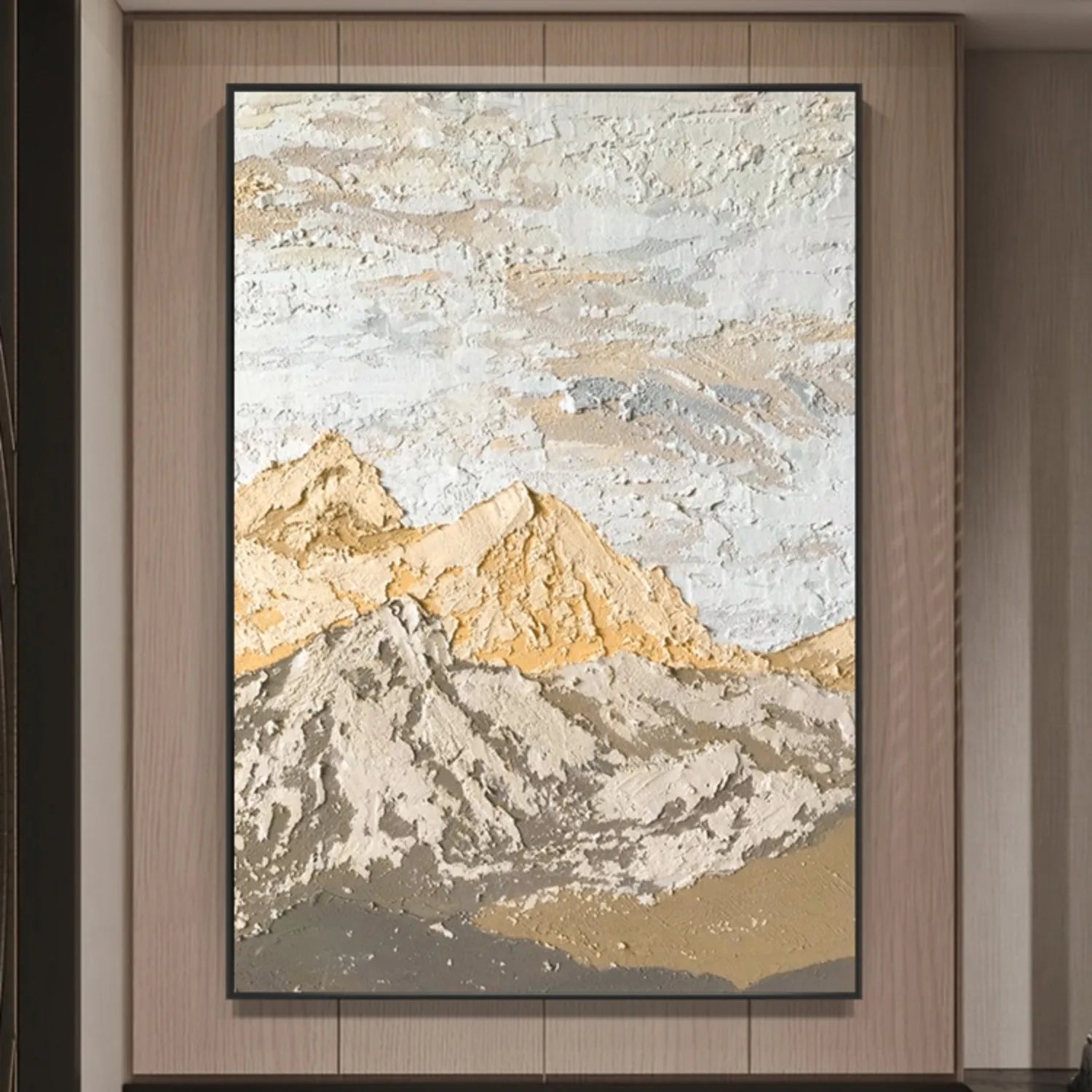 Mountain Textured Abstract Painting #MT005