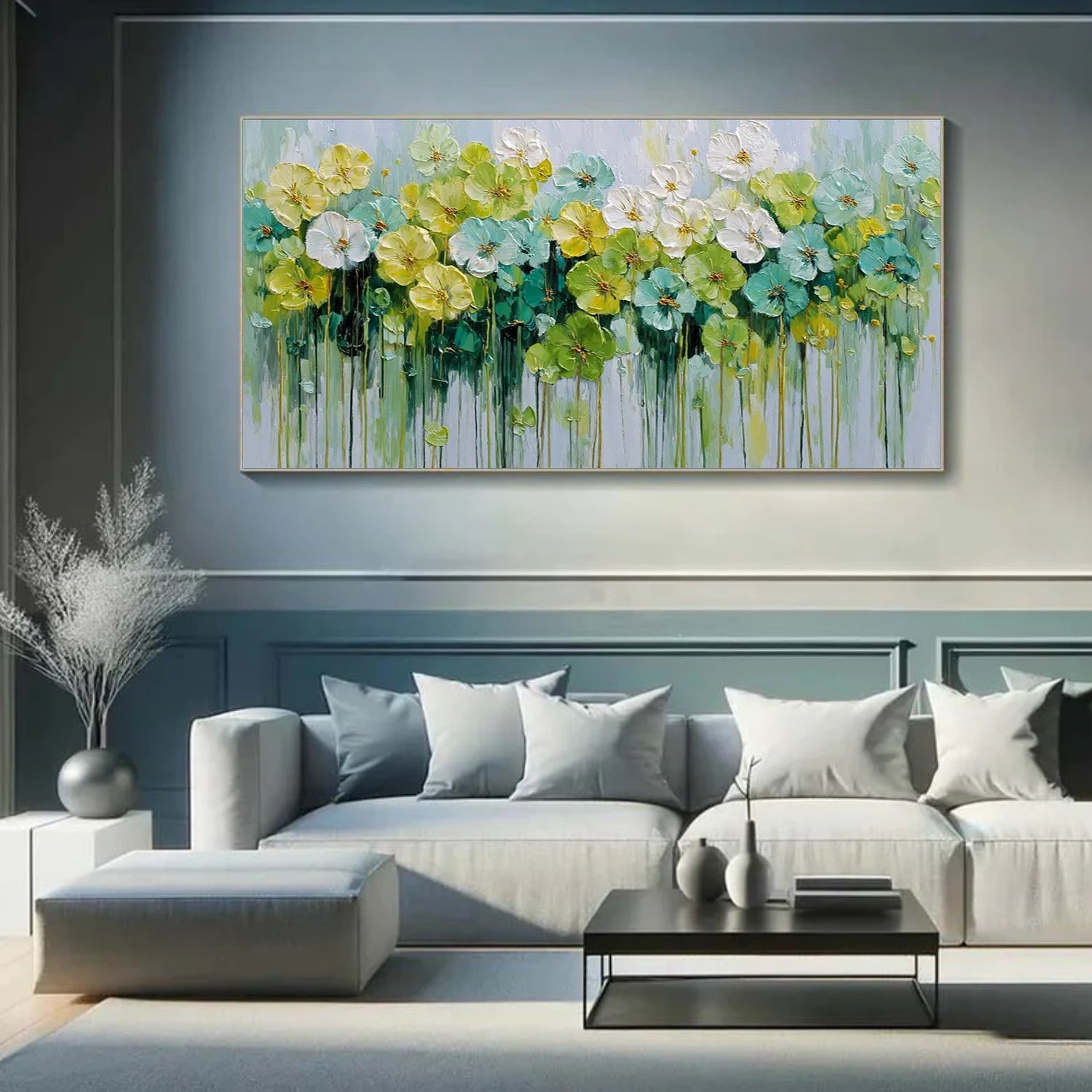 Flower Abstract Wall Art #FP148