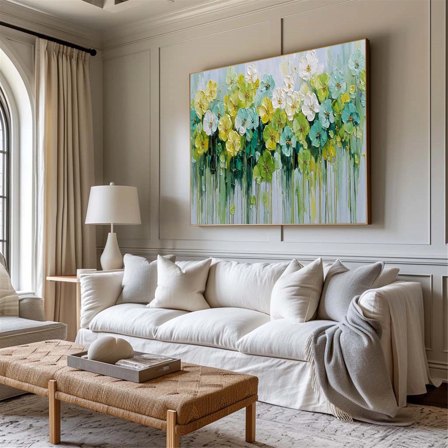 Flower Abstract Wall Art #FP148