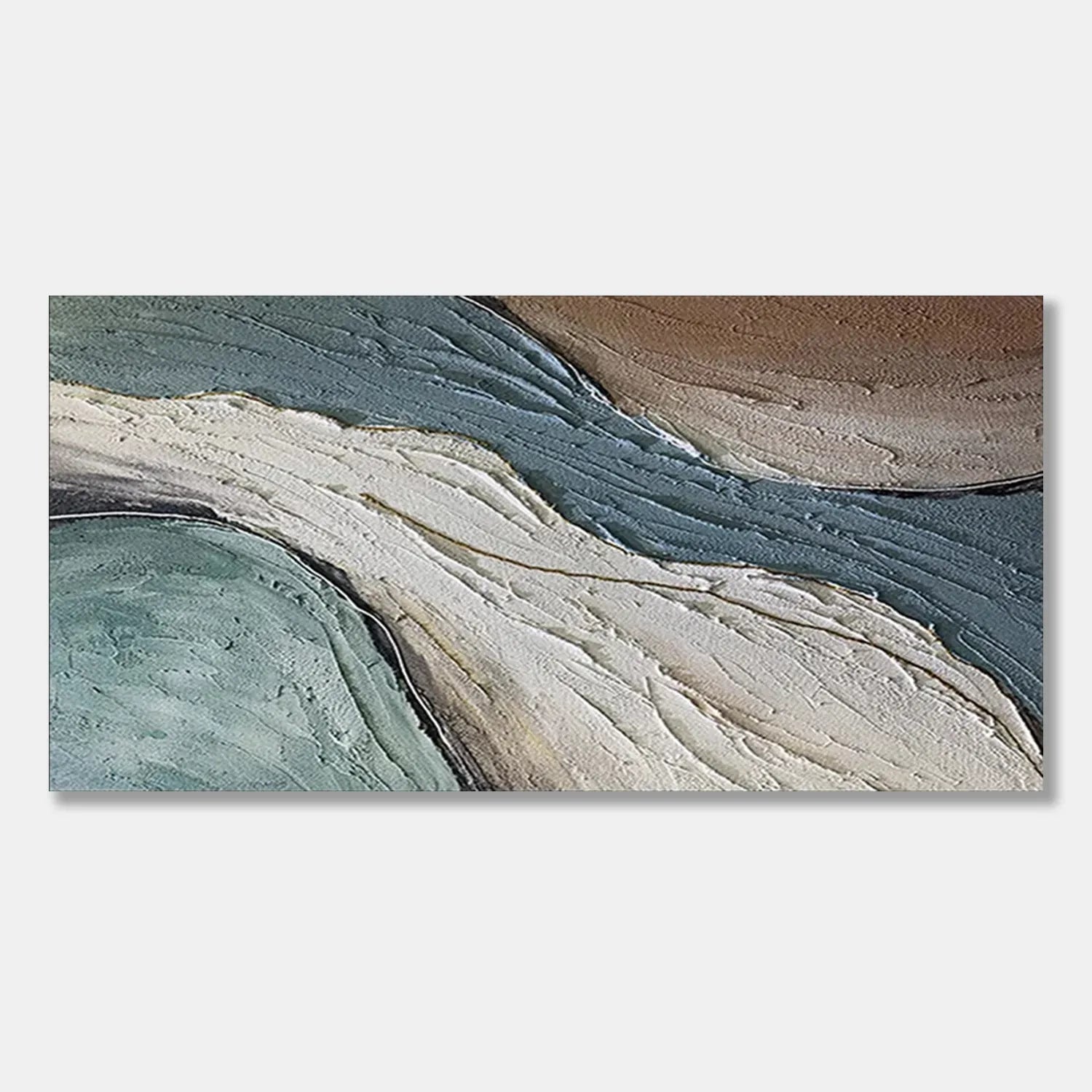 Minimalist Textured Painting Canvas #MT007