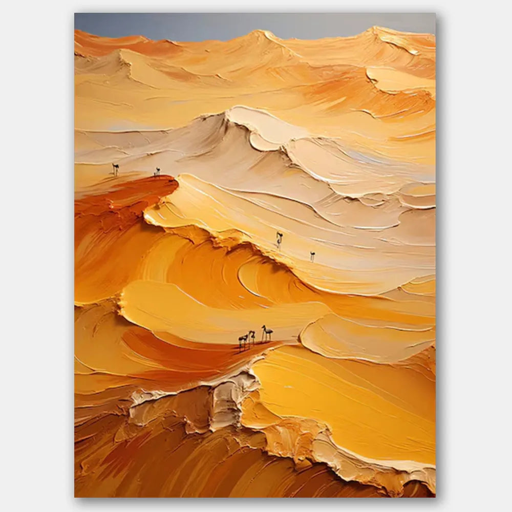 Mountain Textured Abstract Painting #MT034