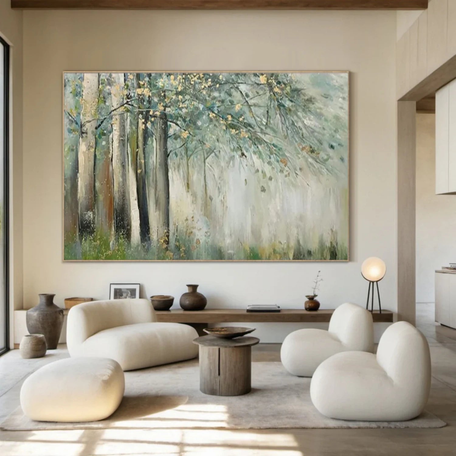 Tree Textured Painting Canvas #TP027