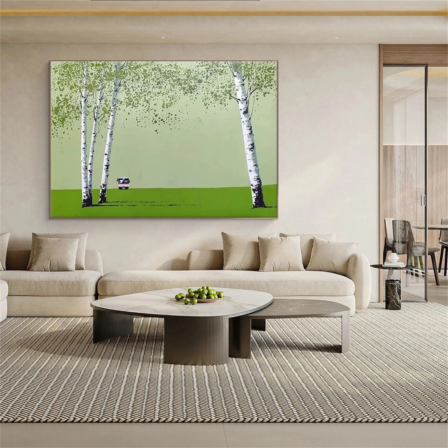 Tree Abstract Wall Art #TP089