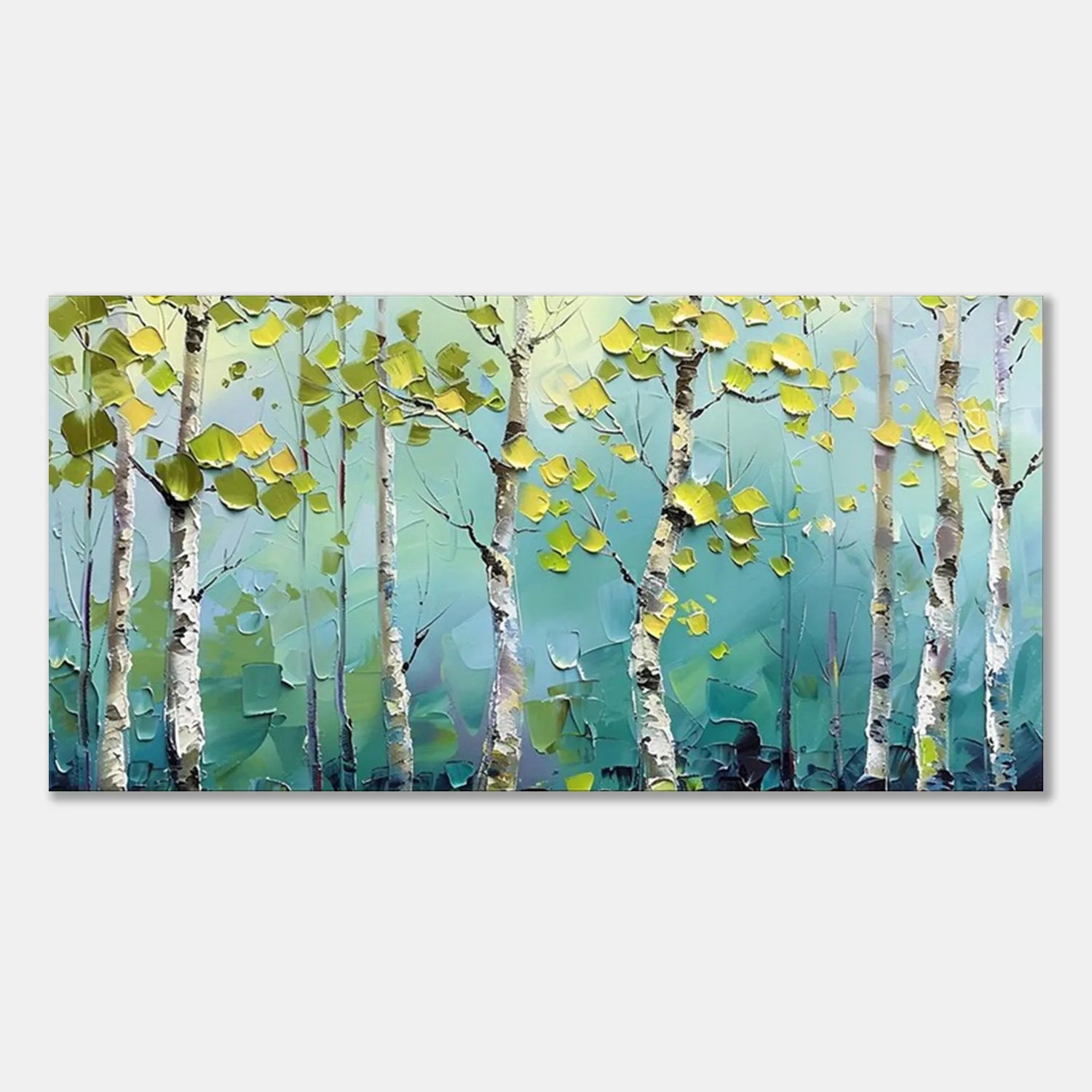 Tree Textured Painting Canvas #TP007