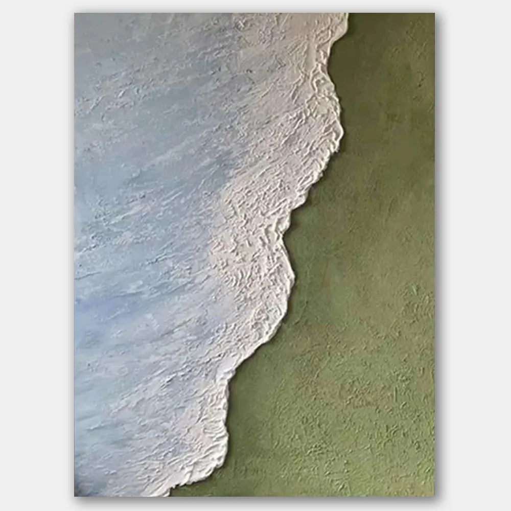 Ocean Textured Painting Canvas #OP012