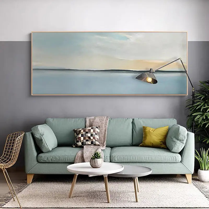 Ocean And Sky Painting Canvas #OS003