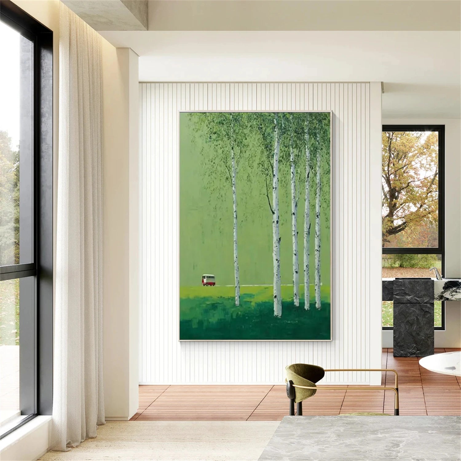 Tree Abstract Wall Art #TP084
