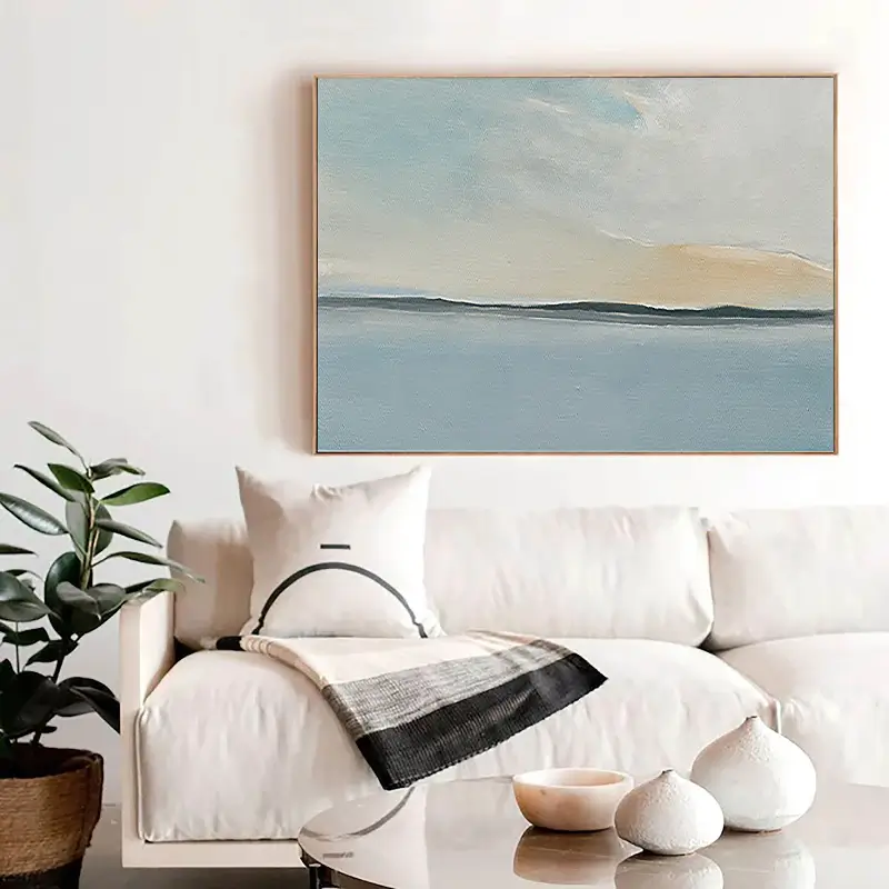 Ocean And Sky Painting Canvas #OS003