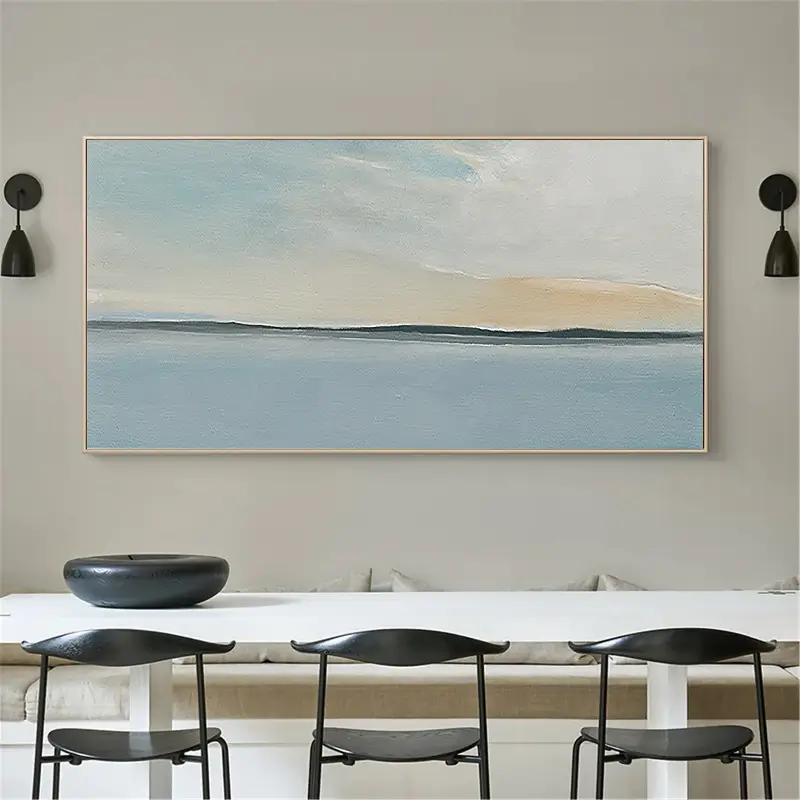 Ocean And Sky Painting Canvas #OS003