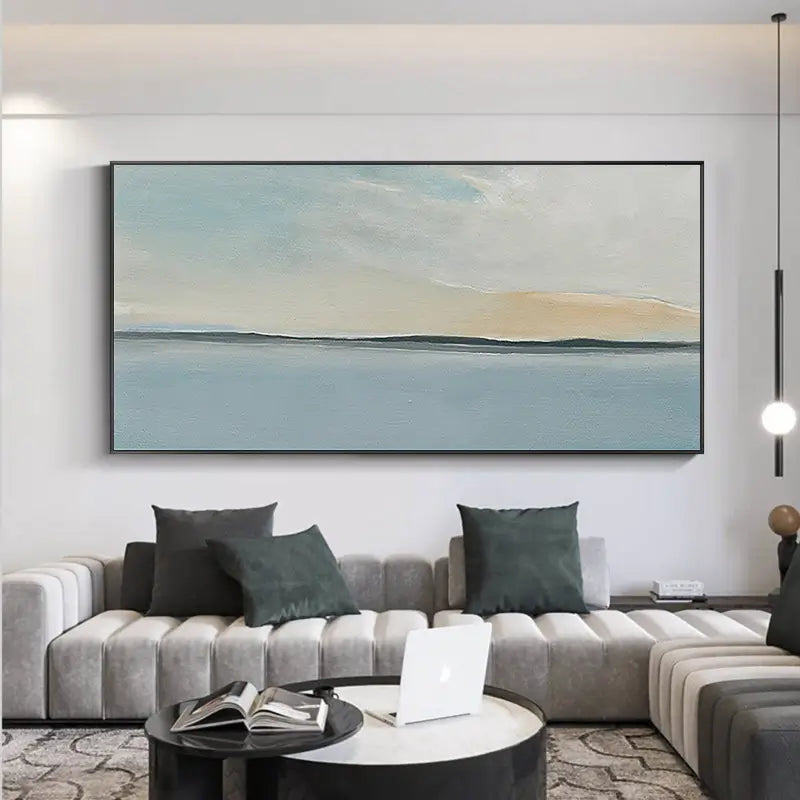 Ocean And Sky Painting Canvas #OS003