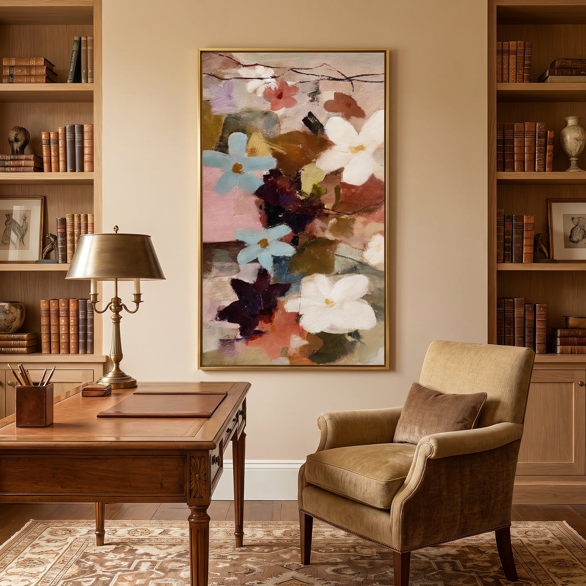 Flower Abstract Wall Art #FP205