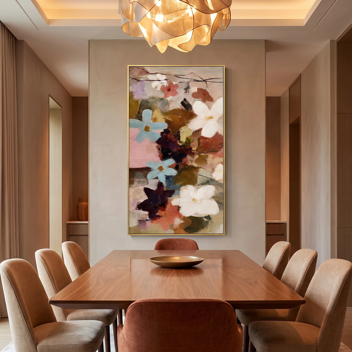 Flower Abstract Wall Art #FP205