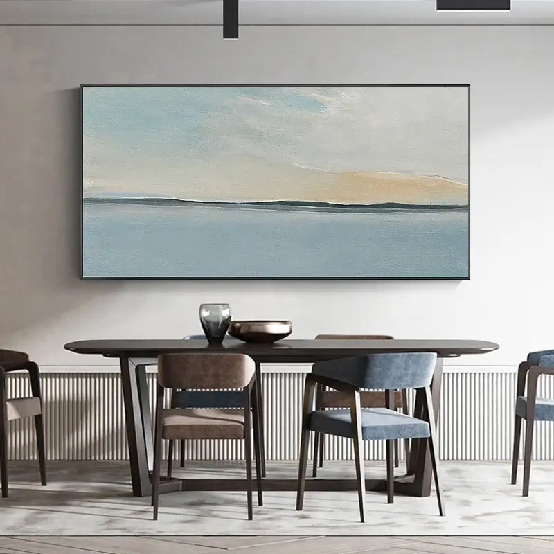 Ocean And Sky Painting Canvas #OS003