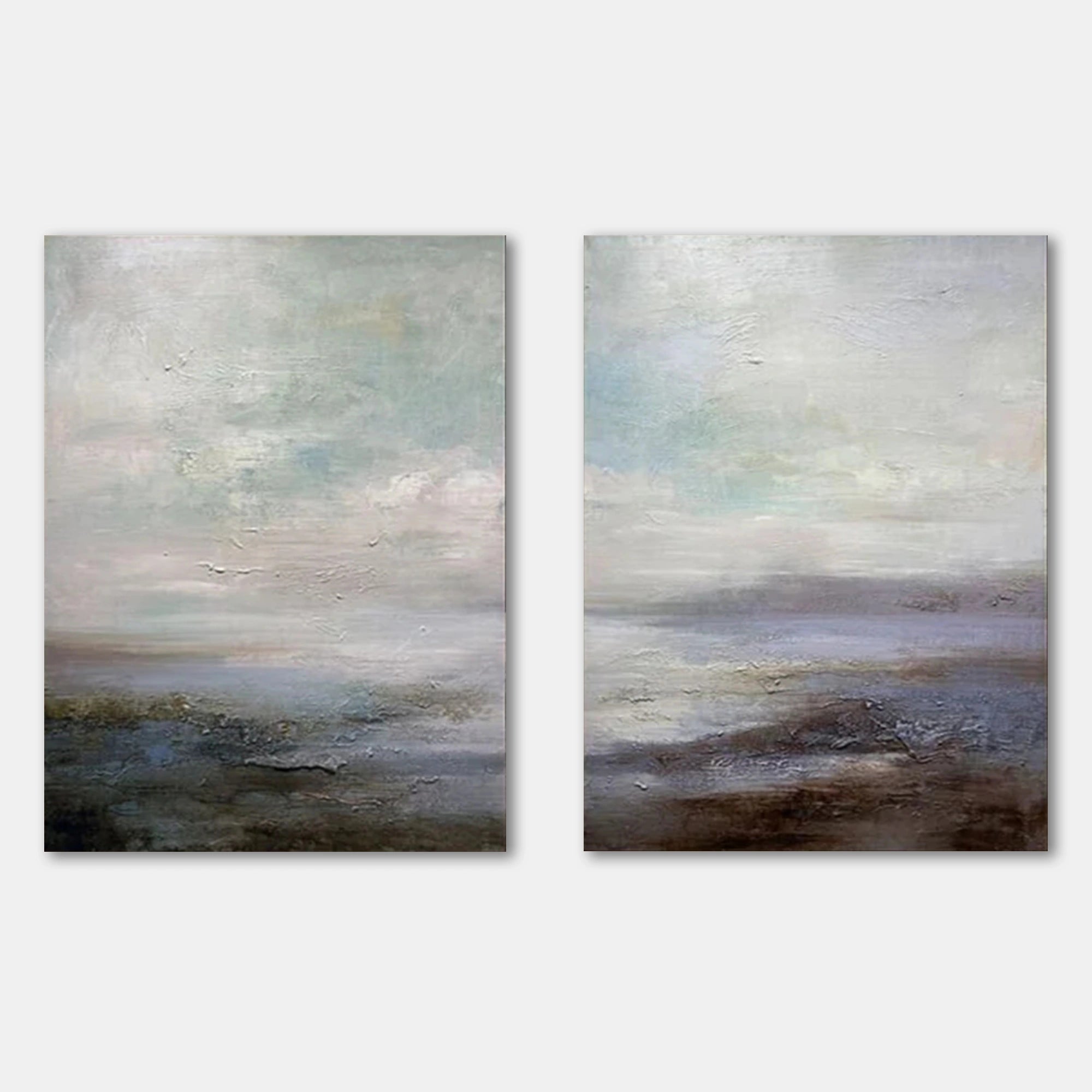 Abstract Painting Canvas Set of 2 #AP005