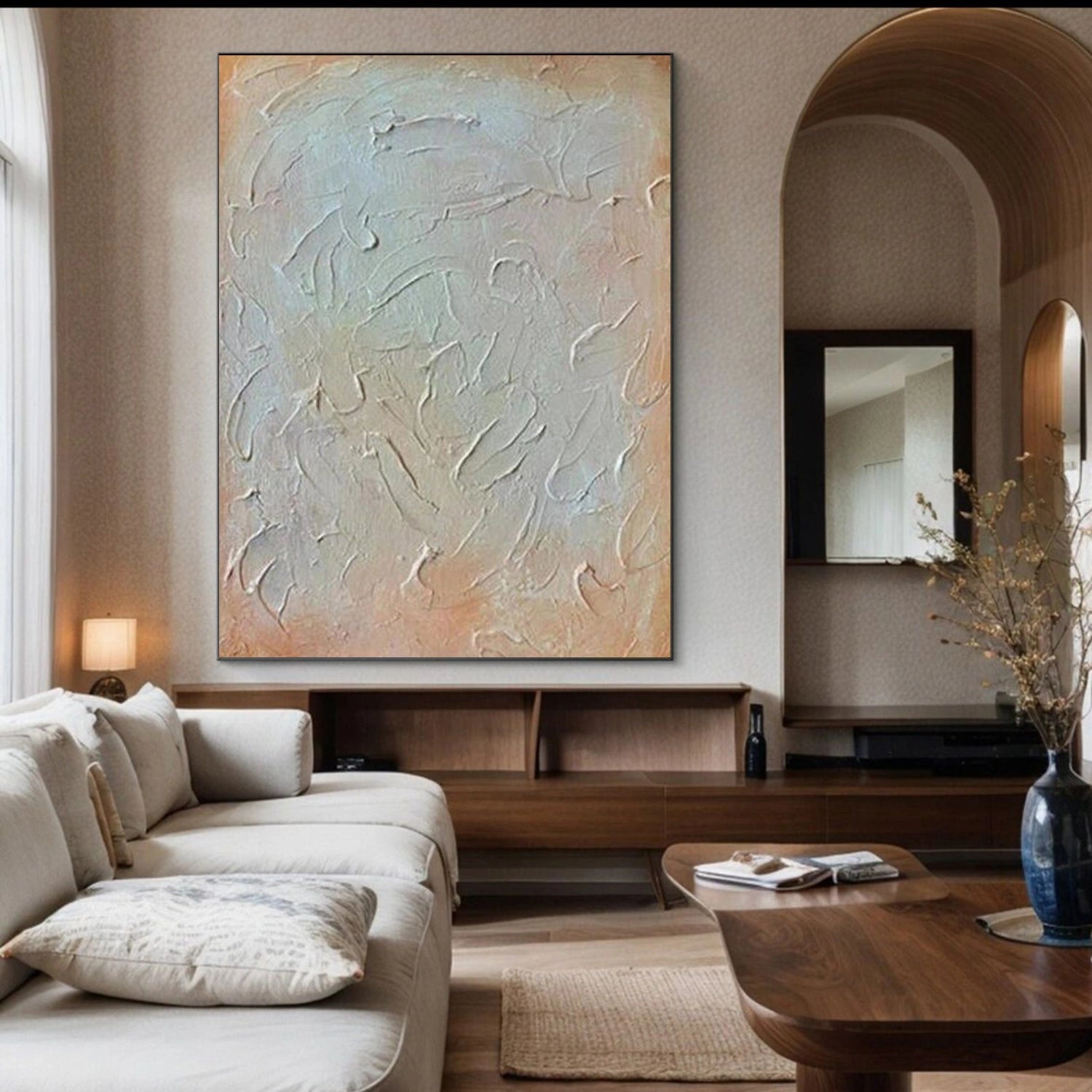 Abstract Textured Wall Art #AT155