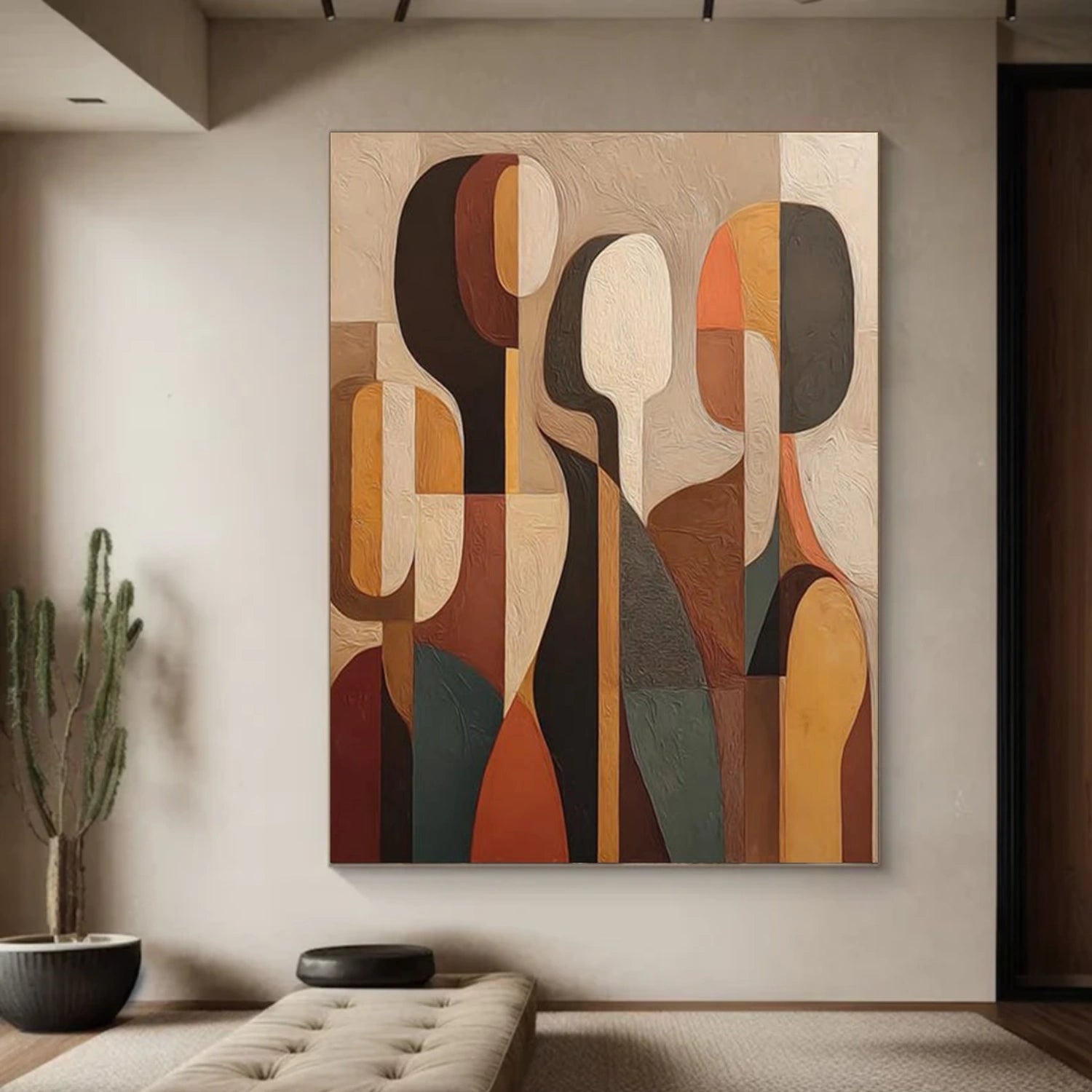 Abstract Textured Wall Art #AT147