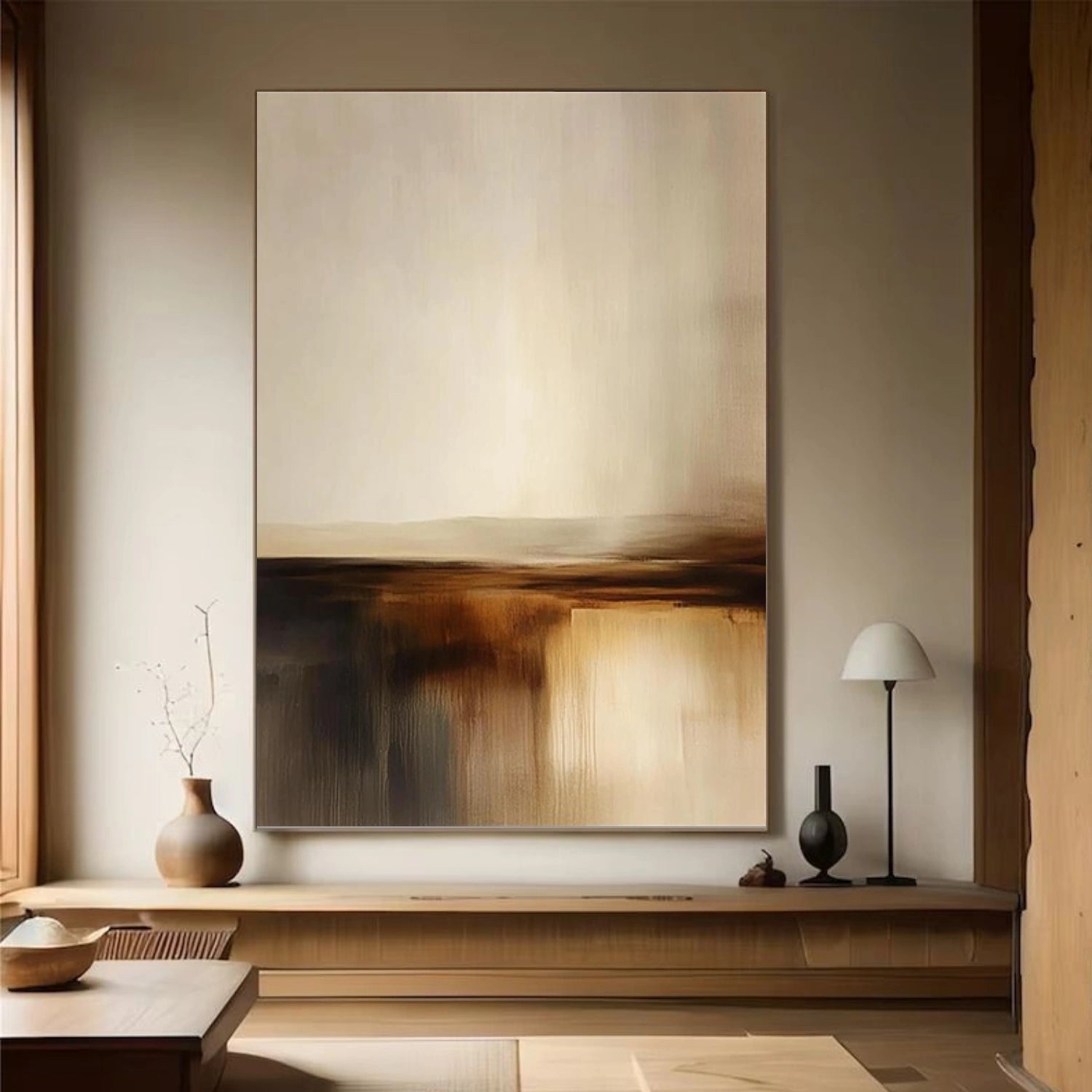 Abstract Canvas Wall Art #AP330