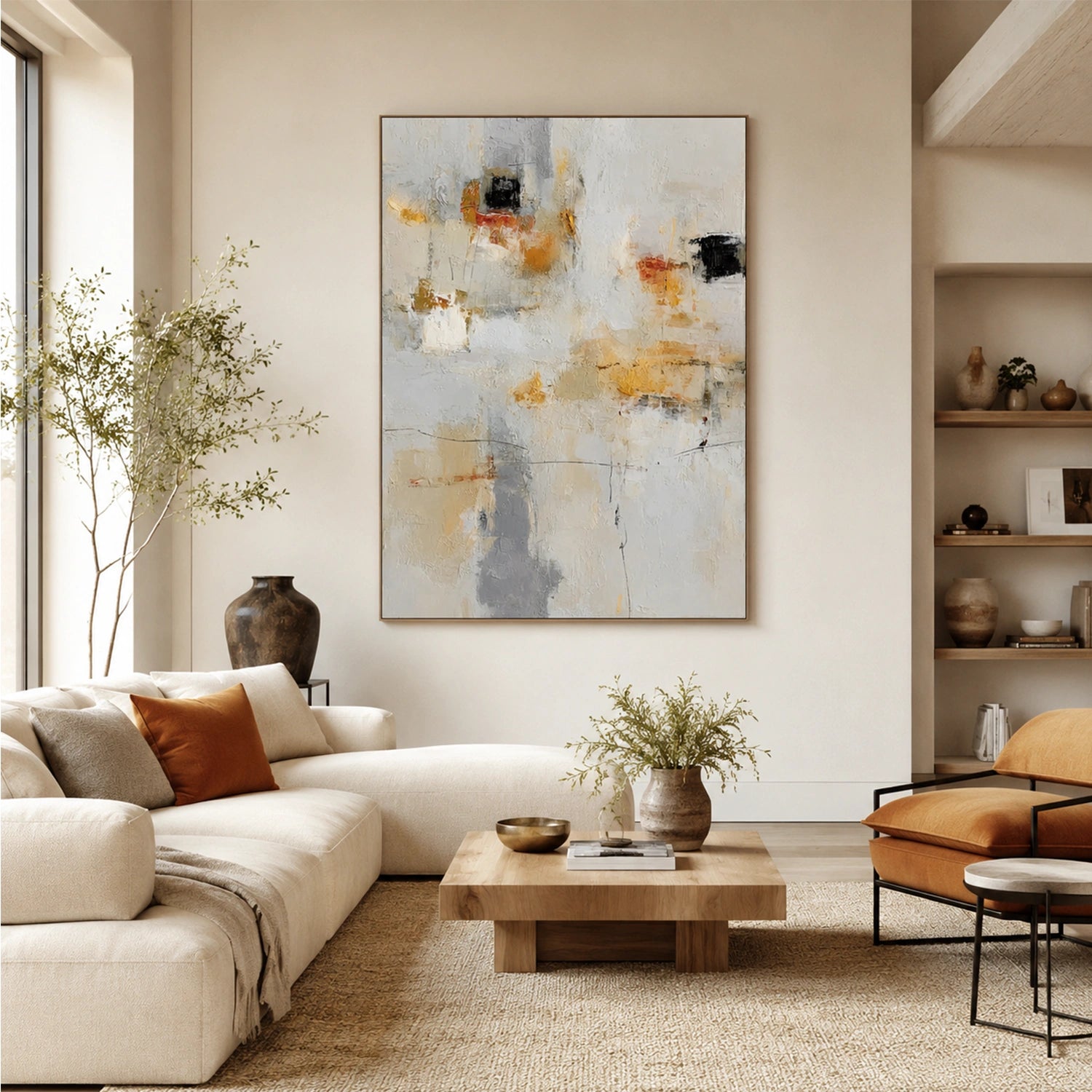 Abstract Textured Wall Art #AT165