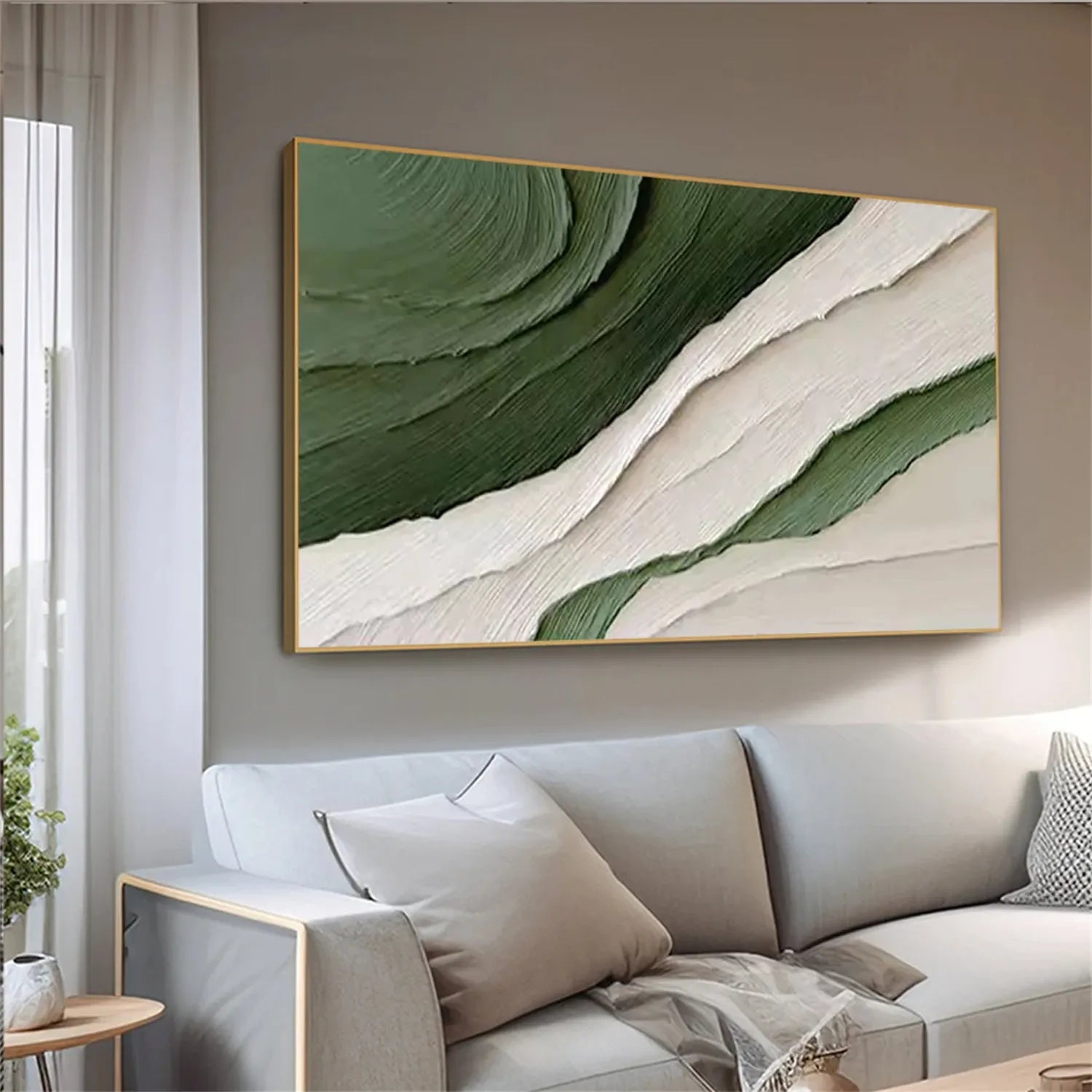 Minimalist Textured Painting Canvas #MT006