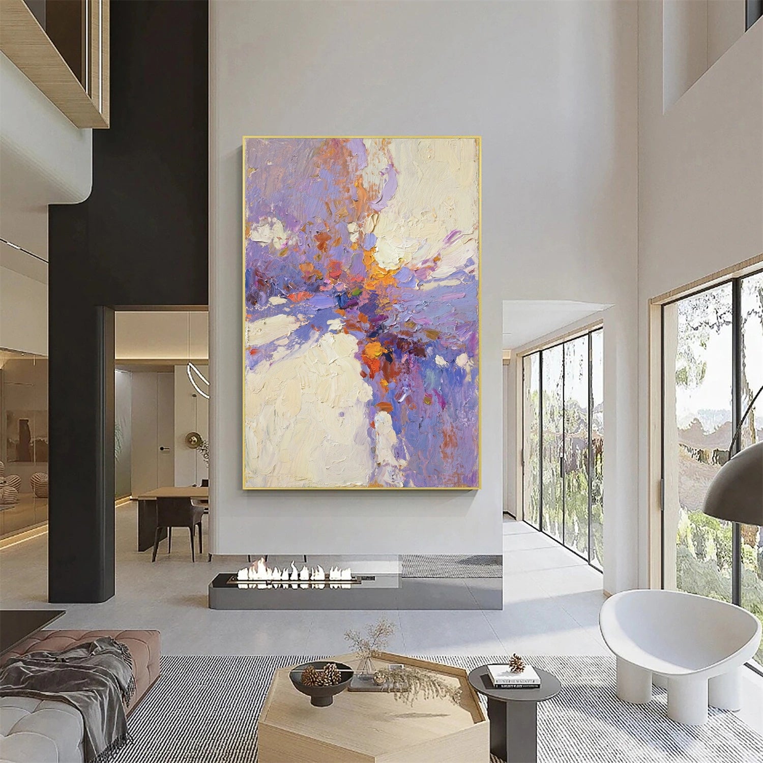 Colorful Abstract Canvas Wall Art #AP272
