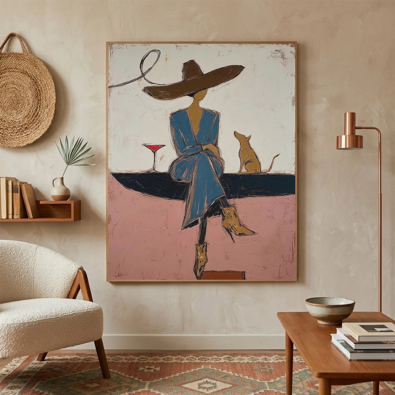 Vintage Americana Art #VT076