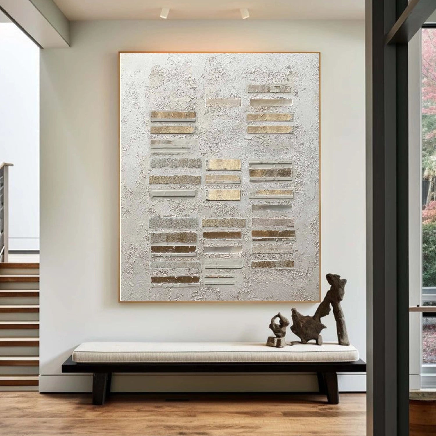 Wabi Sabi Textured Canvas Art #WS101