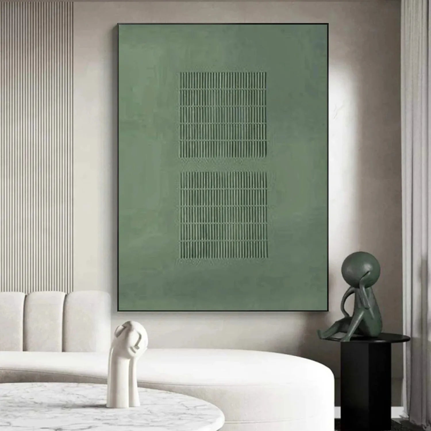 Minimalist Textured Painting Canvas #MT012