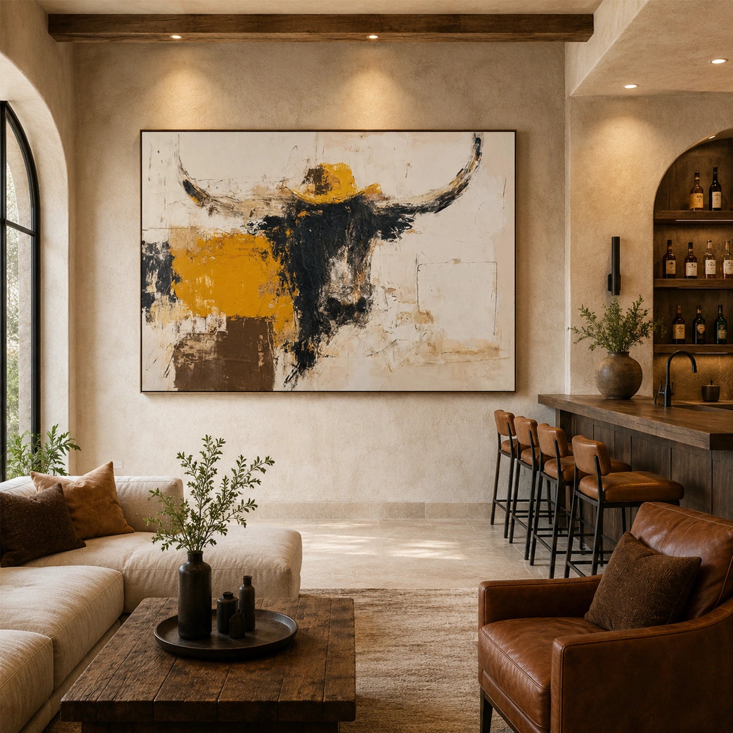 Abstract Animal Wall Art #AC143