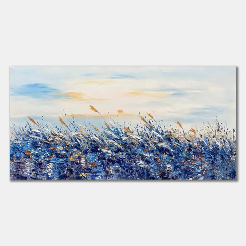 Flower Textured Painting Canvas #FP003