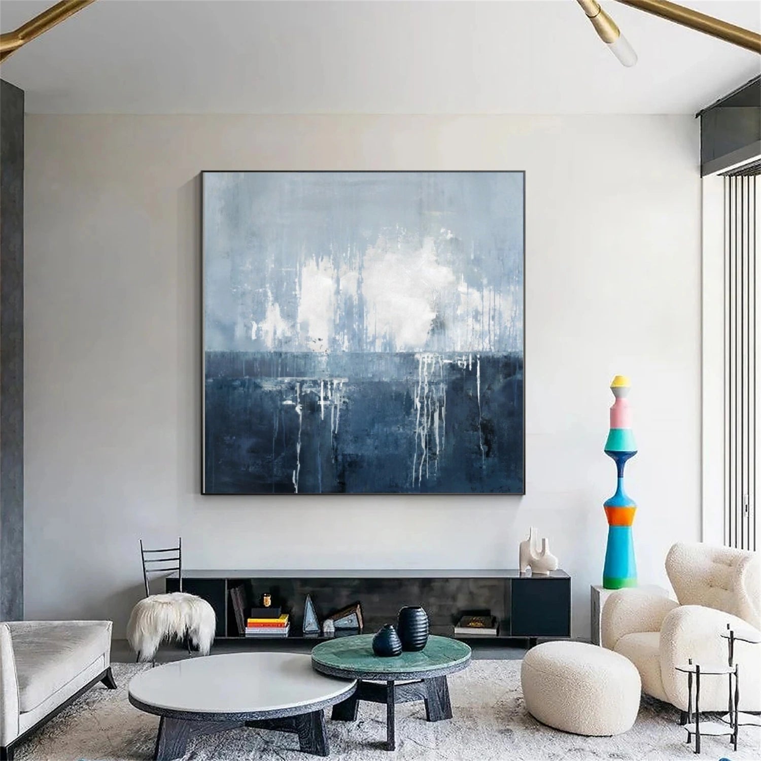 Abstract Canvas Wall Art #AP277