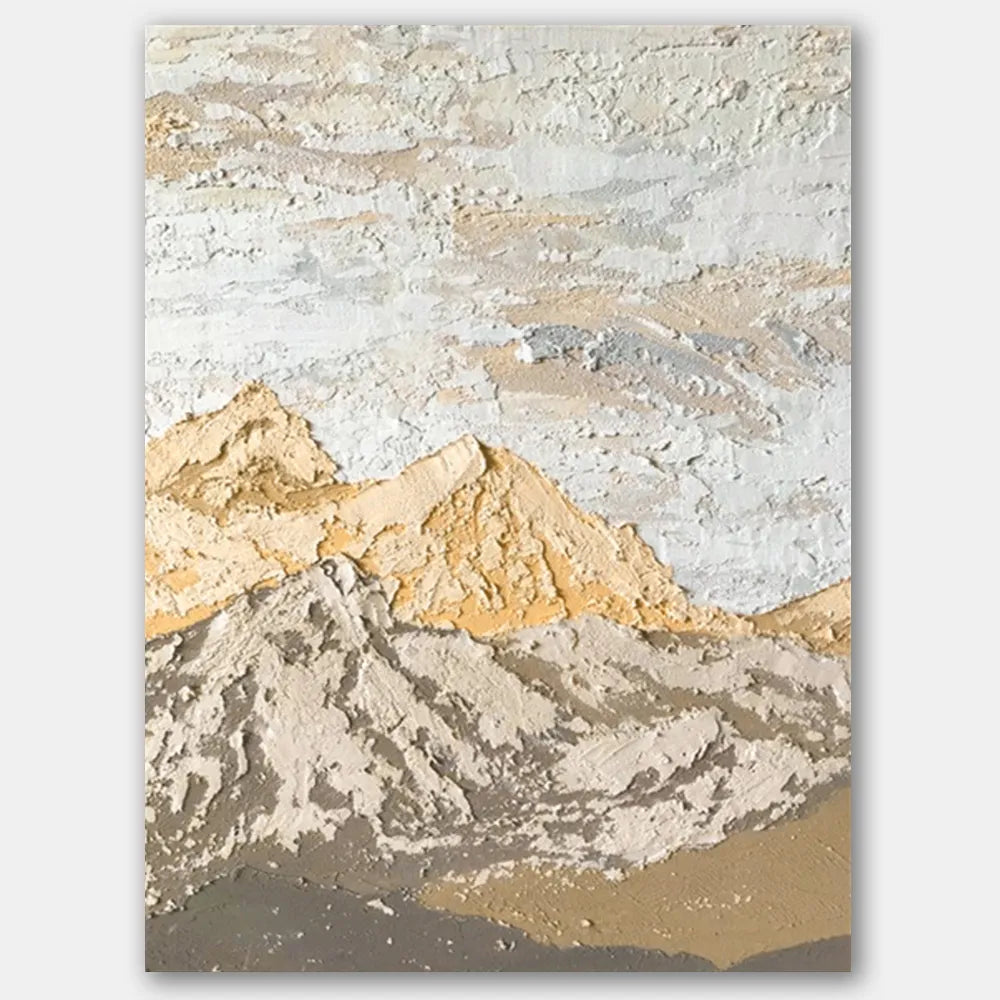 Mountain Textured Abstract Painting #MT005