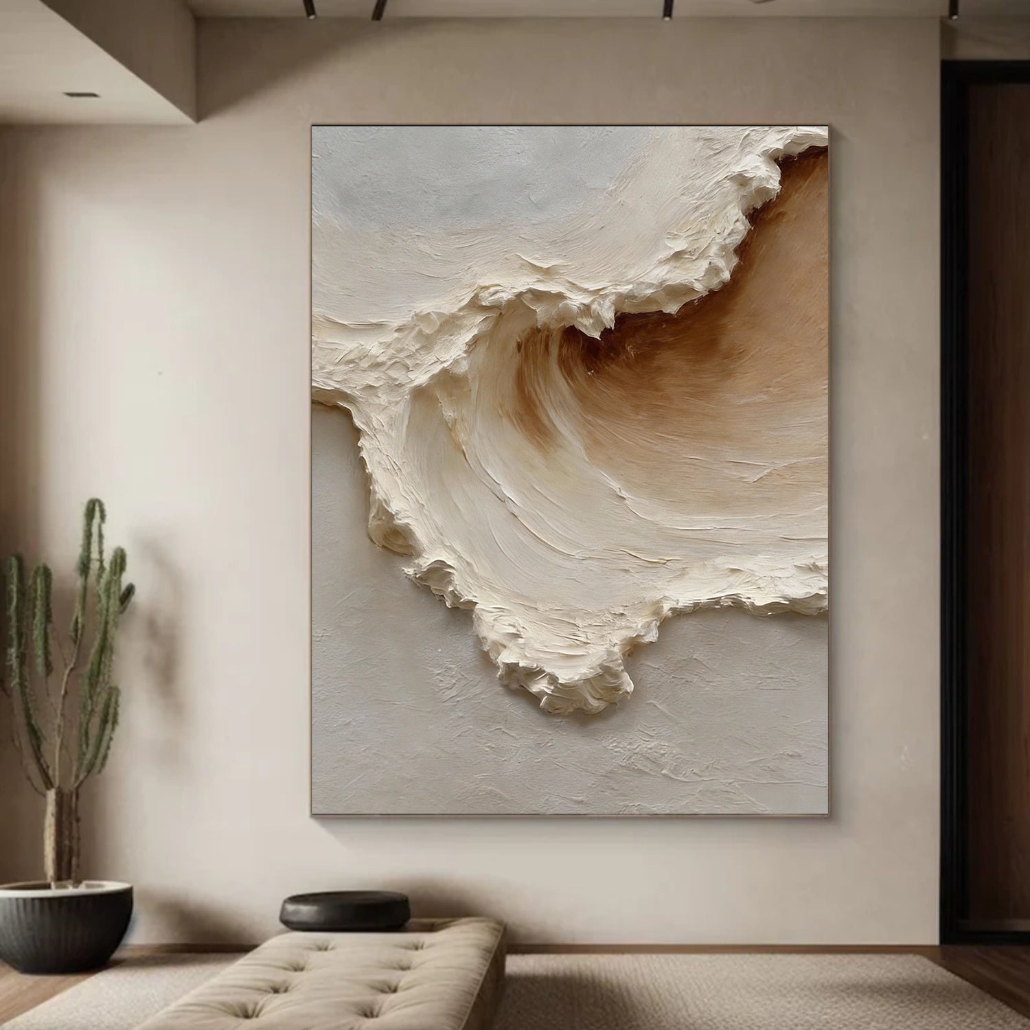 Ocean Abstract Textured Wall Art #OP046