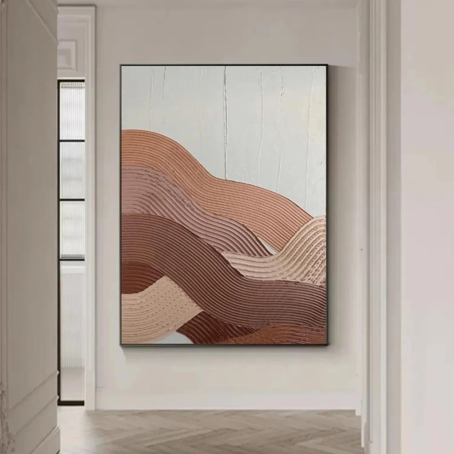 Minimalist Textured Painting Canvas #MT011