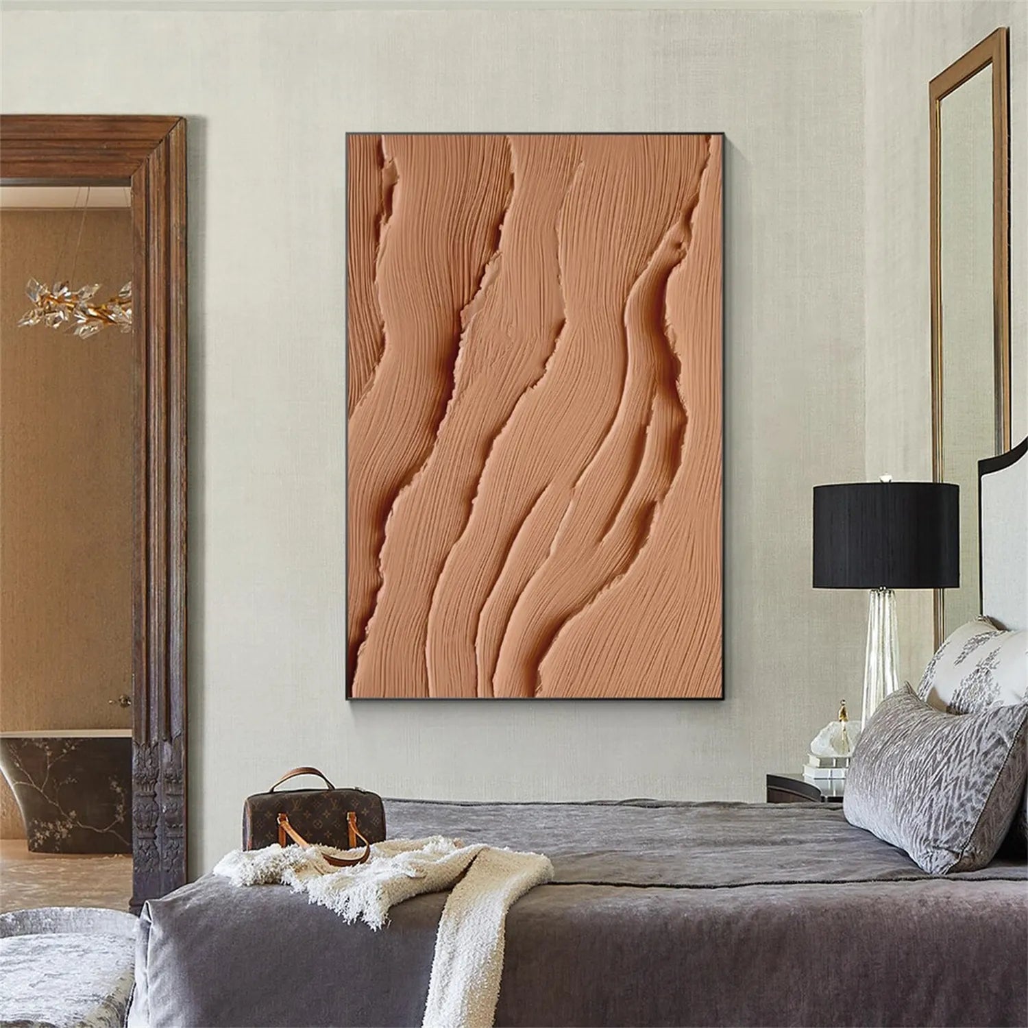 Minimalist Textured Painting Canvas #MT018