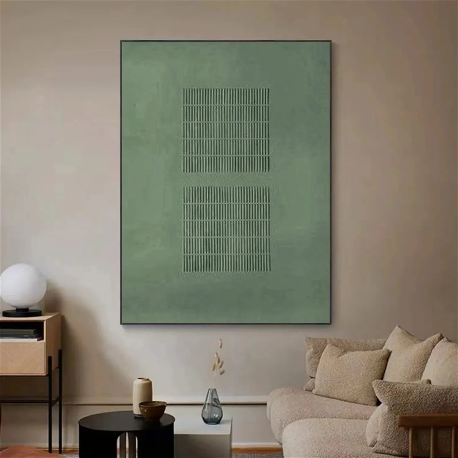 Minimalist Textured Painting Canvas #MT012