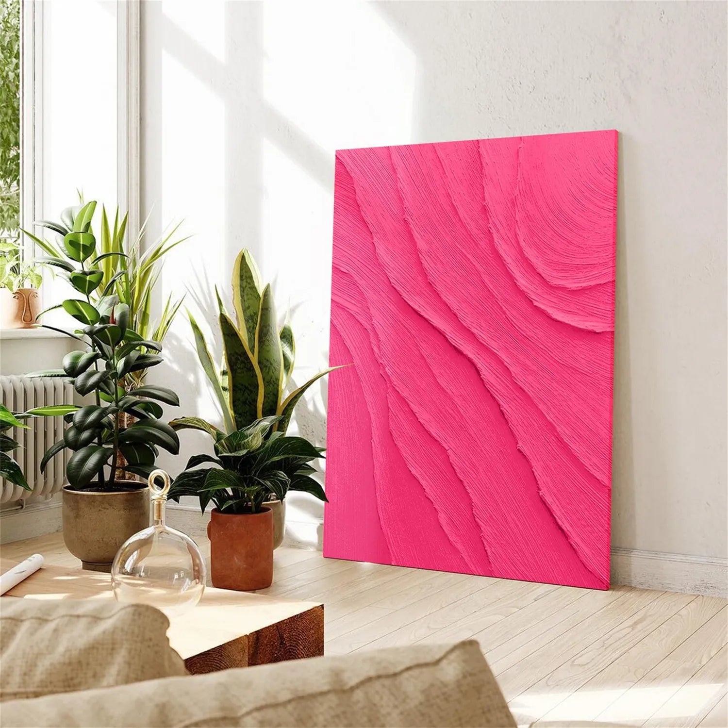 Minimalist Textured Painting Canvas #MT016