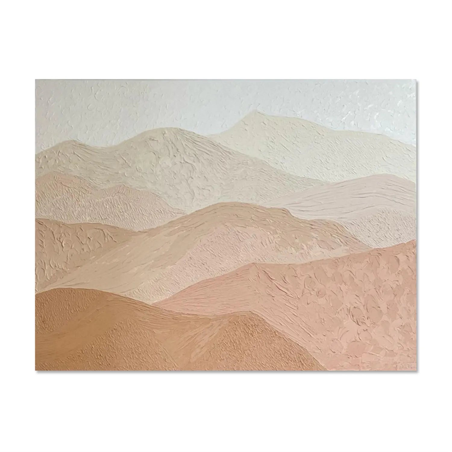 Mountain Textured Abstract Painting #MT038