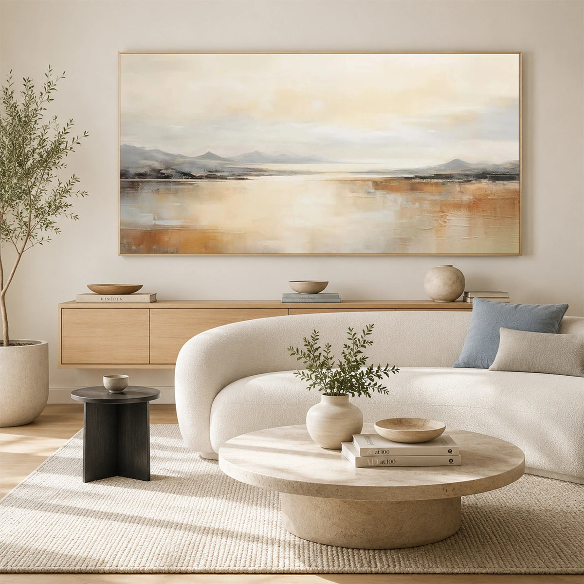 Abstract Canvas Wall Art #AP404