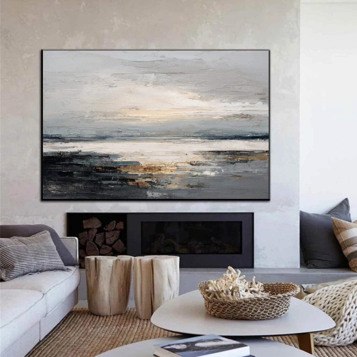 Abstract Canvas Wall Art #AP300